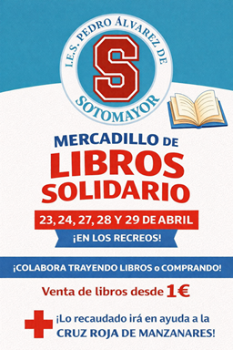 Mercadillo solidario Día del Libro